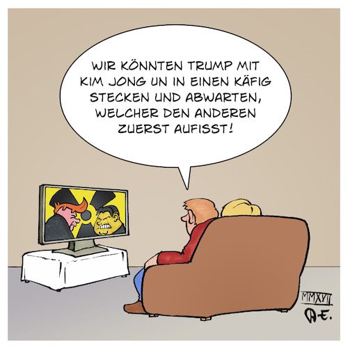 Trump vs Jong Un Trump vs Jong Un