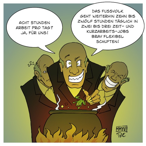 Wirtschaftsweise 8-Stunden-Tag Wirtschaftsweise 8-Stunden-Tag