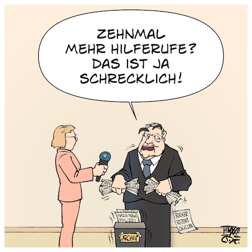 Zehnmal mehr Hilferufe Zehnmal mehr Hilferufe