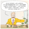 Cartoon: Aktienrente (small) by Timo Essner tagged rente pensionen rentenpolitik deutschland aktienrente privatisierung fdp bundesfinanzminister börse aktienmarkt volatilität aktien anlagen anleihen wertverlust altersvorsorge cartoon timo essner