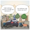 Cartoon: Autokorrektur (small) by Timo Essner tagged verkehr,individualverkehr,verbrenner,antrieb,elektromotor,stadt,land,öpnv,alternative,verkehrskonzepte,verkehrswende,auto,suv,lieferfahrzeuge,logistik,energiewende,öl,benzin,diesel,abhängigkeit,handel,politische,krisen,krieg,spritpreise,spritpreisbremse,fahrrad,fahrräder,elektrofahrrad,pedelec,infrastruktur,stadtplanung,stadtentwicklung,autokorrektur,cartoon,timo,essner