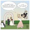 Cartoon: Brautstrauß (small) by Timo Essner tagged brautstrauß hochzeitsstrauß strauß hochzeit braut brautjungfer bräutigam tiere menschen partnerschaft liebe heiraten cartoon timo essner