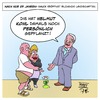 Cartoon: Bundesgartenschau BuGa (small) by Timo Essner tagged buga bundesgartenschau gartenschau garten bundesgartenshow blühende landschaften osten havel havelland brandenburg sachsen anhalt helmut kohl joachim gauck eröffnung