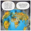 Cartoon: CO2-Zertifikate (small) by Timo Essner tagged klima klimawandel klimakatastrophe klimaschutz wald regenwald waldbrand waldbrände brände brandrodung brasilien amazonas afrika steppe australien russland taiga nordpol arktis kalifornien california europa spanien portugal spekulation immobilien tourismus rekordhitze rekordtemperaturen cartoon timo essner