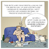 Cartoon: Corona-Diktatur (small) by Timo Essner tagged covid19,corona,hygiene,abstandsregeln,stoff,mundnasenschutz,mns,schutzmaske,stoffmaske,hose,lieferservice,social,distancing,physical,bequemlichkeit,empörungskultur,deutschland,cartoon,timo,essner