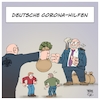 Cartoon: Corona-Wirtschaftshilfen (small) by Timo Essner tagged deutschland corona wirtschaftshilfen novemberhilfe dezemberhilfe neustarthilfe mittelstand lufthansa tui daimler vw wirtschaftsministerium bundesländer betrug korruption maskendeals einstellung hilfen cartoon timo essner