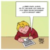 Cartoon: Damenbart (small) by Timo Essner tagged onkel,tante,kind,brief,schreiben,transsexuell,intersexuell,bart,frau,schuldgefühle,kinder