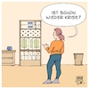 Cartoon: Deutsche Krisenvorsorge (small) by Timo Essner tagged krise vorsorge krisenvorsorge toilettenpapier klopapier hamstern prepper hamsterkäufe vorräte deutsche deutschland vorratskammer cartoon timo essner