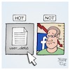 Cartoon: Facebook Datenskandal (small) by Timo Essner tagged facebook datenskandal cambridge analytica 87 millionen milliarden nutzerdaten datenhandel wahlen beeinflussung präsidentschaft wahlmanipulation wählerbeeinflussung datenmissbrauch microtargeting massenpsychologie cartoon timo essner