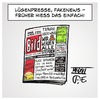 Cartoon: Fakenews-Verbot (small) by Timo Essner tagged fakenews verbot lügenpresse lückenpresse presserat journalismus selbstkritik selbstreinigung medien fernsehen radio zeitungen internet medienkonsum konsumverhalten konsument marktdemokratie produktwahl boykott cartoon timo essner