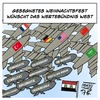Cartoon: Frohe Weihnachten (small) by Timo Essner tagged syrien,deutschland,usa,frankreich,saudi,arabien,krieg,is,daesh,cartoon,timo,essner
