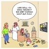 Cartoon: Gehorcht nicht (small) by Timo Essner tagged kind kinder eltern gehormsamkeit rebellion fernsehen spät aufbleiben abend bett gehen cartoon timo essner