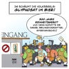 Cartoon: Glyphosat im Bier (small) by Timo Essner tagged glyphosat monsanto landwirtschaft gastwirtschaft kniepen biergarten biergärten kultur leitkultur wasser grundwasser getreide pestizide insektizide bier reinheitsgebot 500 jahre landwirtschaftsminister christian schmidt deutschland europa eu usa basf bayer