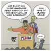 Cartoon: Goebbels-Vergleich (small) by Timo Essner tagged heiko maas bachmann björn bernd höcke goebbels vergleich goebbelsvergleich nazivergleich volksverhetzung anzeige staatsanwaltschaft cartoon timo essner