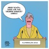 Cartoon: Hendricks Klimadialog (small) by Timo Essner tagged barbara,hendricks,umweltministerin,merkel,klimadialog,klima,dialog,petersberg,cartoon,timo,essner