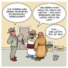 Cartoon: Islamist beim Verfassungsschutz (small) by Timo Essner tagged verfassungsschutz,bfv,islamismus,islamist,salafismus,salafist,leute,terror,terrorismus,unterstützung,maulwurf,spionage,gegenspionage,cartoon,timo,essner