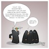 Cartoon: Islamistinnen (small) by Timo Essner tagged sicherheitsbehörden warnung islamistinnen netzwerk islamisten islamismus salafismus radikale religion terrorismus terror sicherheit kriminelle vereinigung deutschland frauenrechte metoo aufschrei cartoon timo essner