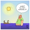 Cartoon: Klimawandel? (small) by Timo Essner tagged klima klimawandel umwelt umweltschutz naturschutz extremwetter naturkatastrophen erderwärmung überschwemmungen hitze hitzewelle cartoon timo essner