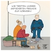 Cartoon: Körnern (small) by Timo Essner tagged cornern körnern straßenecke freizeit gefiederte freunde vögel körner getreide saatgut kerne samen vogelfutter hülsenfrüchte tiere natur cartoon timo essner