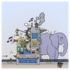 Cartoon: Media (small) by Timo Essner tagged pr,media,medien,werbung,advertising,news,business,nachrichten,fliege,mücke,elefant,elephant,fly,mosquito,cartoon,timo,essner
