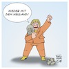 Cartoon: Merkelfilter (small) by Timo Essner tagged merkelfilter uploadfilter koalitionsvertrag urheberrecht nutzungsrecht artikel13 eu recht internet künstler youtuber news zeitungen medien nachrichten cartoon timo essner