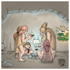 Cartoon: Modern Times (small) by Timo Essner tagged höhlenmenschen cavemen technik technologie technology smartphones smart phones devices computer computers gesellschaft society evolution rückentwicklung retrogression cartoon timo essner