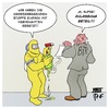 Cartoon: Monsantos neue Kleider (small) by Timo Essner tagged monsanto,glyphosat,deutschland,bundesamt,für,risikobewertung,bfr,verbraucherschutz,umweltschutz,bayer,basf,carcinogene,neonicotinoide,cartoon,timo,essner