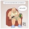 Cartoon: Motivationstrainer Sitzsack (small) by Timo Essner tagged motivationstrainer sitzsack szenen einer ehe ehemann fußball fernsehen zuschauer deutsche diskurs diskussionen cartoon timo essner