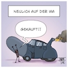 Cartoon: Neulich auf der IAA (small) by Timo Essner tagged autos autobauer automesse iaa mobility autoindustrie automodelle zielgruppe männer männlich ps pkw penisverlängerung mobilität design identifikation midlife crisis verkehr verkehrswende cartoon timo essner