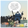 Cartoon: Police Brutality in France (small) by Timo Essner tagged france,police,brutality,macron,uno,unhcr,firefighters,medics,politicians,journalists,protesters,right,to,free,speech,eu,european,union,cartoon,timo,essner