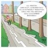 Cartoon: Radweg in Berlin (small) by Timo Essner tagged radweg,berlin,besoffen,jan,ullrich,til,schweiger,fahrrad,fahrradweg,markierung,streit,öffentlich,promis,rtl,pr,sommerloch,cartoon,timo,essner