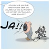 Cartoon: Schmidt Glyphosat (small) by Timo Essner tagged landwirtschaftsminister lebensmittel landwirtschaft verbraucherschutz umwelt umweltschutz naturschutz artenvielfalt insektensterben biodiversität nbs christian schmidt schmift lautsprecher bayer basf cartoon timo essner