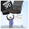 Cartoon: Scholz Bundeskanzler (small) by Timo Essner tagged olaf scholz spd bundesfinanzminister hamburg oberbürgermeister g20 g20ghh polizeieinsatz polizeistaat bundeskanzler bundestagswahl btw2021 cartoon timo essner