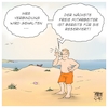 Cartoon: Servicewüste Strand (small) by Timo Essner tagged meer,strand,sand,wüste,service,servicewüste,deutschland,servicequalität,muschel,ohr,meeresrauschen,telefonservice,warteschleife,hotline,verbindung,wird,gehalten,mitarbeiter,reserviert,cartoon,timo,essner