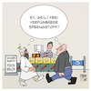 Cartoon: Sprengstoff Silvester (small) by Timo Essner tagged sprengstoff,silvester,sylvester,sülwesta,islamisten,rechtsradikale,nazis,knaller,polen,böller,bomben,verfügbarkeit,illegales,feuerwerk,sprengkraft,cartoon,timo,essner