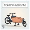 Cartoon: Spritpreisbremse (small) by Timo Essner tagged öl,gas,benzin,diesel,krise,krieg,abhängigkeit,handel,energie,fossile,brennstoffe,spritpreise,spritpreisbremse,verbrenner,alternative,fortbewegungsmittel,fahrrad,elektrofahrrad,individualverkehr,förderung,cartoon,timo,essner