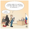 Cartoon: The Empire Strikes Back (small) by Timo Essner tagged russland,russia,ukraine,conflict,konflikt,war,krieg,great,britain,großbritannien,moscow,puppet,kyew,vladimir,putin,volodymyr,selenskyj,eu,usa,london,boris,johnson,cartoon,timo,essner