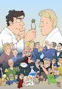 Cartoon: The Great Debate (small) by Timo Essner tagged the,great,debate,corona,covid19,bild,wissenschaft,science,drosten,kekule,streeck,merkel,lindner,laschet,söder,lauterbach,naidoo,hildmann,jebsen,kenfm,germany,lockdown,lockerungen,opening,pandemie,pandemic,gesundheit,health,wirtschaft,economy,politik,politics,dream,theater,inspiration,cartoon,timo,essner