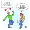 Cartoon: Verliebt - verloren (small) by Timo Essner tagged clamydia,geschlechtskrankheiten,std