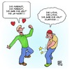 Cartoon: Verliebt - verloren (small) by Timo Essner tagged clamydia,geschlechtskrankheiten,std