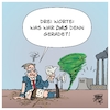 Cartoon: Wind der Veränderung (small) by Timo Essner tagged triell,wahlkampf,rtl,annalena,baerbock,grüne,olaf,scholz,spd,armin,laschet,cdu,niemehrcdu,wind,der,veränderung,umweltschutz,klimaschutz,klimakatastrophe,energiewende,verkehrswende,drei,worte,cartoon,timo,essner