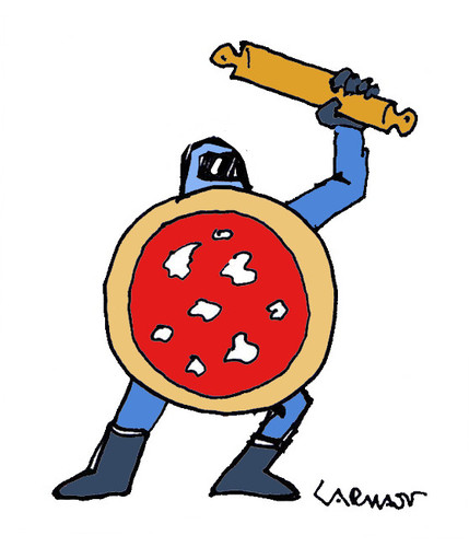 Cartoon: Italian Police (medium) by Carma tagged 2001,genoa,diaz,g8,police,italy