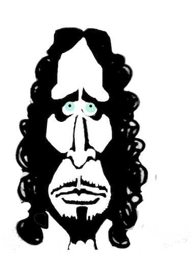 Cartoon: Chris Cornell (medium) by Carma tagged chris,cornell,music,rock,grunge