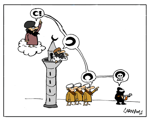 Cartoon: Islam (medium) by Carma tagged islam,politics,religion