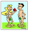 Cartoon: Apple (small) by Carma tagged apple,eden,religion,adam,and,eve,computer,technology,hi,tech,steve,jobs,multimedia,internet