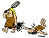 Cartoon: Hairy Affair (small) by Carma tagged women,men,relationships,woman,man,caveman,prehistorical