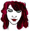 Cartoon: Milla Jovovich (small) by Carma tagged milla jovovich celebrities