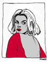 Cartoon: Nastassja Kinski (small) by Carma tagged nastassjia,kinski,movie,film,celebrities