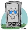 Cartoon: peace (small) by Carma tagged twitter,technology,ihone