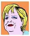 Cartoon: Pop (small) by Carma tagged popa,art,angel,merkel,wharol